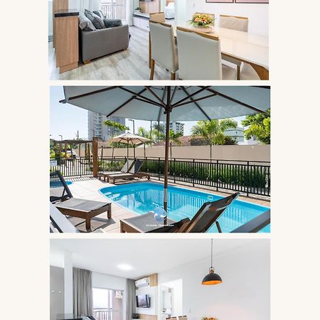 Apartmán Apartamento 150M Da Praia Com Sacada, Wi-Fi Ar Condicionado, Piscina, Portaria 24H, Playground E Vaga De Garagem Piçarras Exteriér fotografie