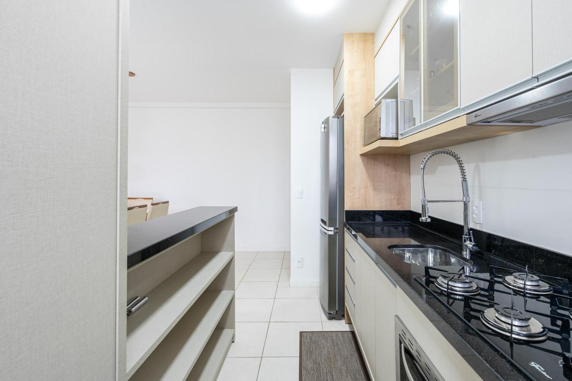 Apartmán Apartamento 150M Da Praia Com Sacada, Wi-Fi Ar Condicionado, Piscina, Portaria 24H, Playground E Vaga De Garagem Piçarras Pokoj fotografie