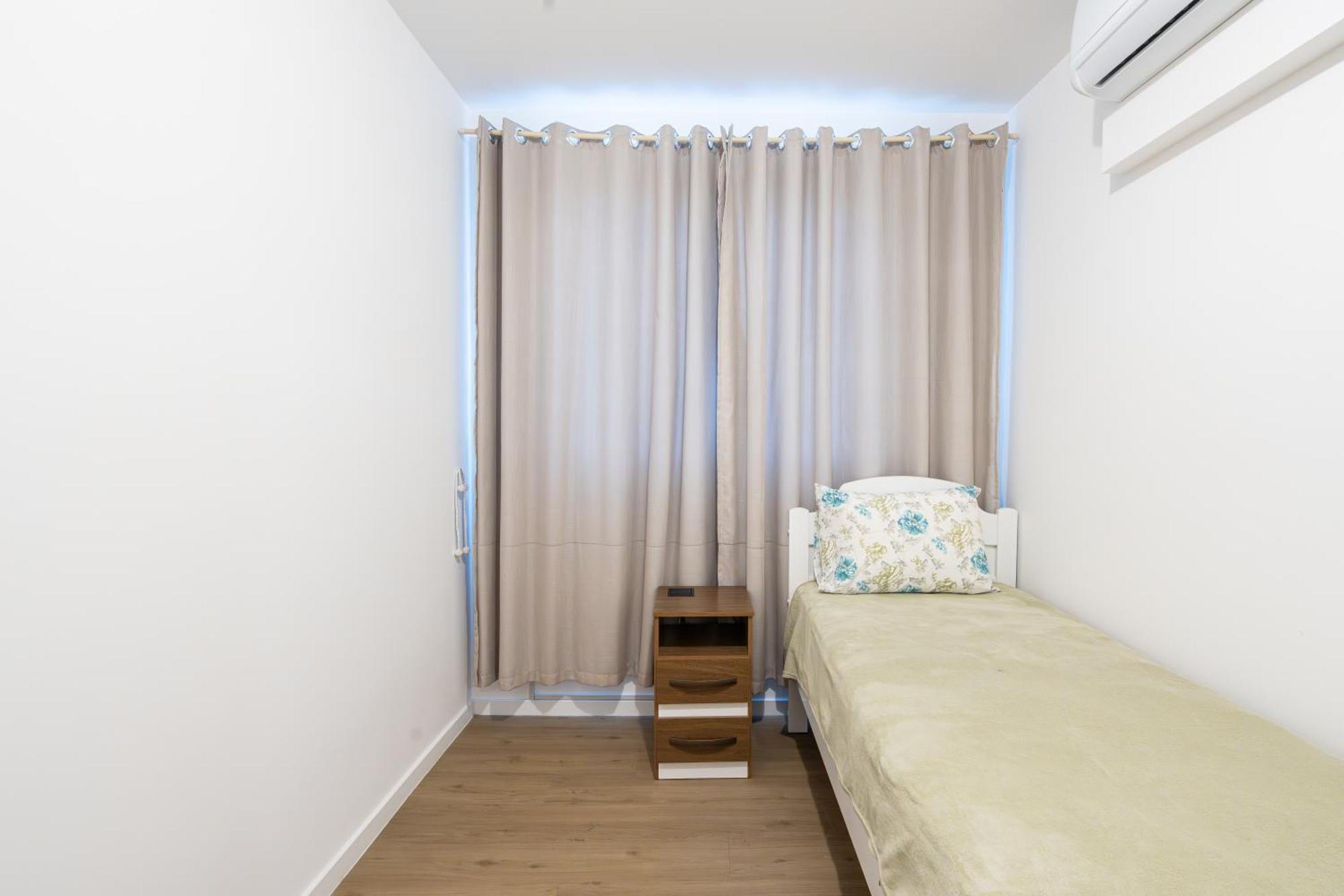 Apartmán Apartamento 150M Da Praia Com Sacada, Wi-Fi Ar Condicionado, Piscina, Portaria 24H, Playground E Vaga De Garagem Piçarras Pokoj fotografie